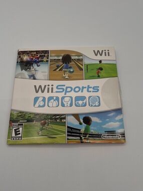 NINTENDO Wii Sports Game Disc in Carboard Sleeve
